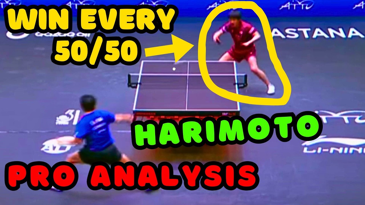 How Harimoto Wins EVERY Backhand Exchange - Table Tennis Pro Analysis