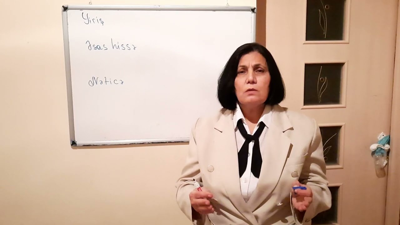 #buraxılışimtahanı Mətnlərdə giriş, əsas hissə, nəticə hissənin müəyyən edilməsi, planın tərtibi