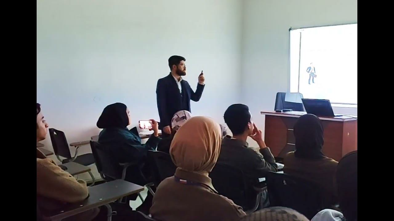 المحاضرة الفديوية للمحك الثاني بعنوان : اتخاذ القرار الاخلاقي و اثره في بيئة التعليم الجامعي. 
