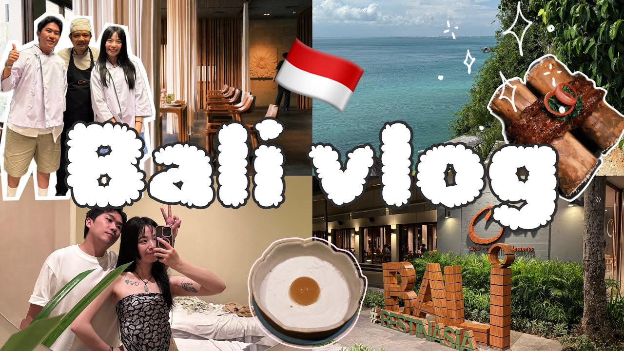 Bali Vlog EP2🇮🇩｜峇里島還能這樣玩？懸崖按摩超驚艷✨/必吃餐廳CUCA / Ubud必回訪按摩 / Villa開箱💛
