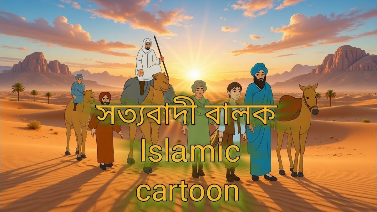 সত্যবাদী বালক |  সত্তো বদি বালোক |  নতুন বাংলা ইসলামিক কার্টুন @ialm786 subscribe