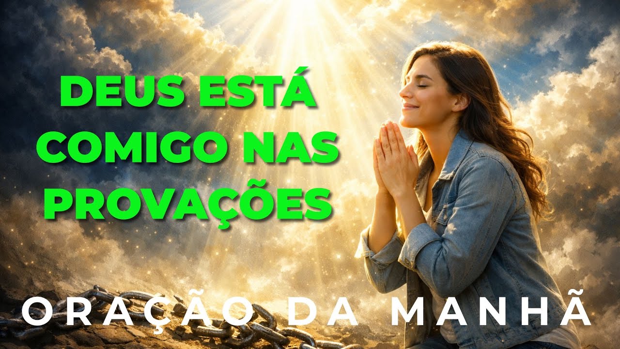 Oração Poderosa da Manhã | Deus Está Com Você Nas Provações | Gênesis 39:19-23 | Oração e Fé Viva