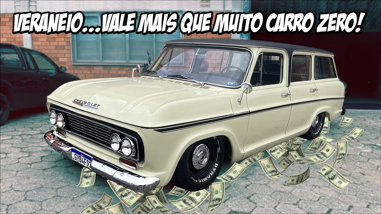 VERANEIO 1968 BAIXA COM PNEUS HANKOOK DYNAMIC - ÉPOCA MARCANTE SÓ OS BACANAS TINHAM