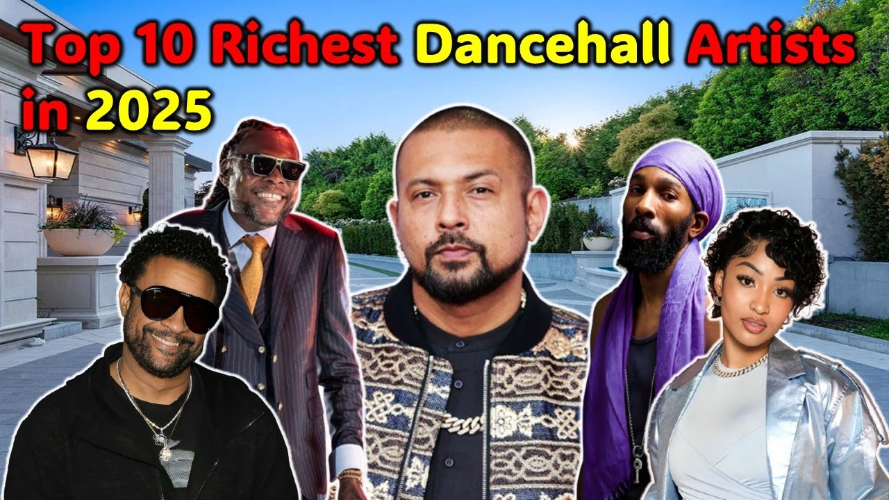 ТОП-10 САМЫХ БОГАТЫХ АРТИСТОВ ДЭНСХОЛЛА 2025 ГОДА | Шон Пол, Vybz Kartel, Spice и другие 🔥