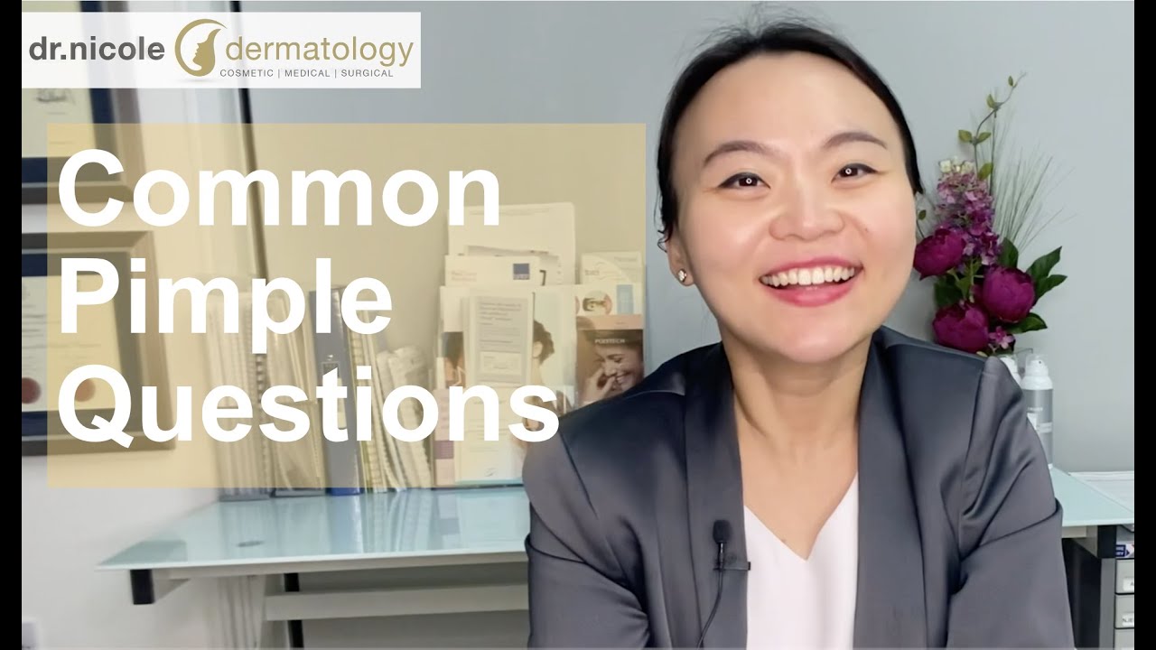 #FactFriday​: Common Pimple Questions | Dr Nicole Dermatology
