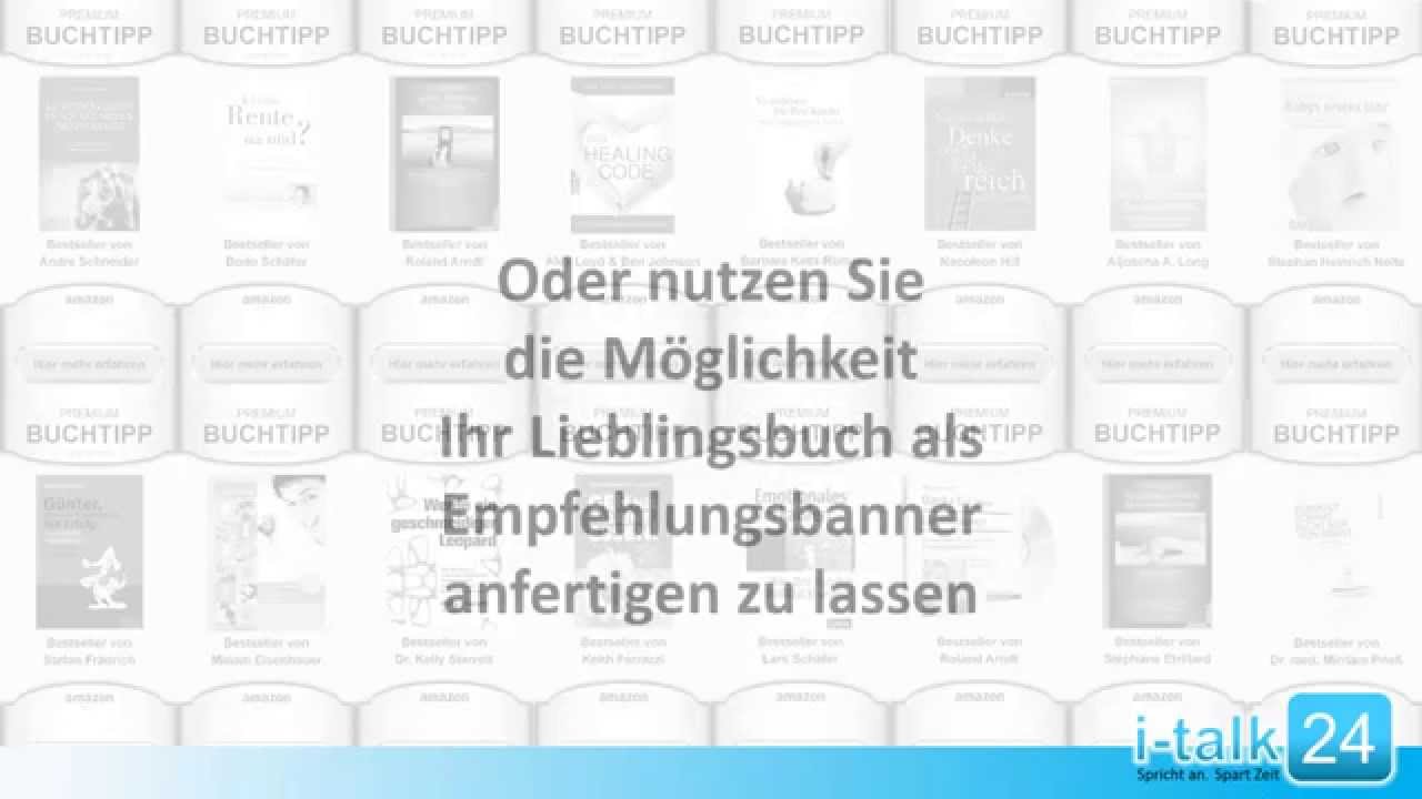 i-talk24 Bildschirmaufnahmen & Sprachnachrichten - Amazon-Buchtipp-Banner