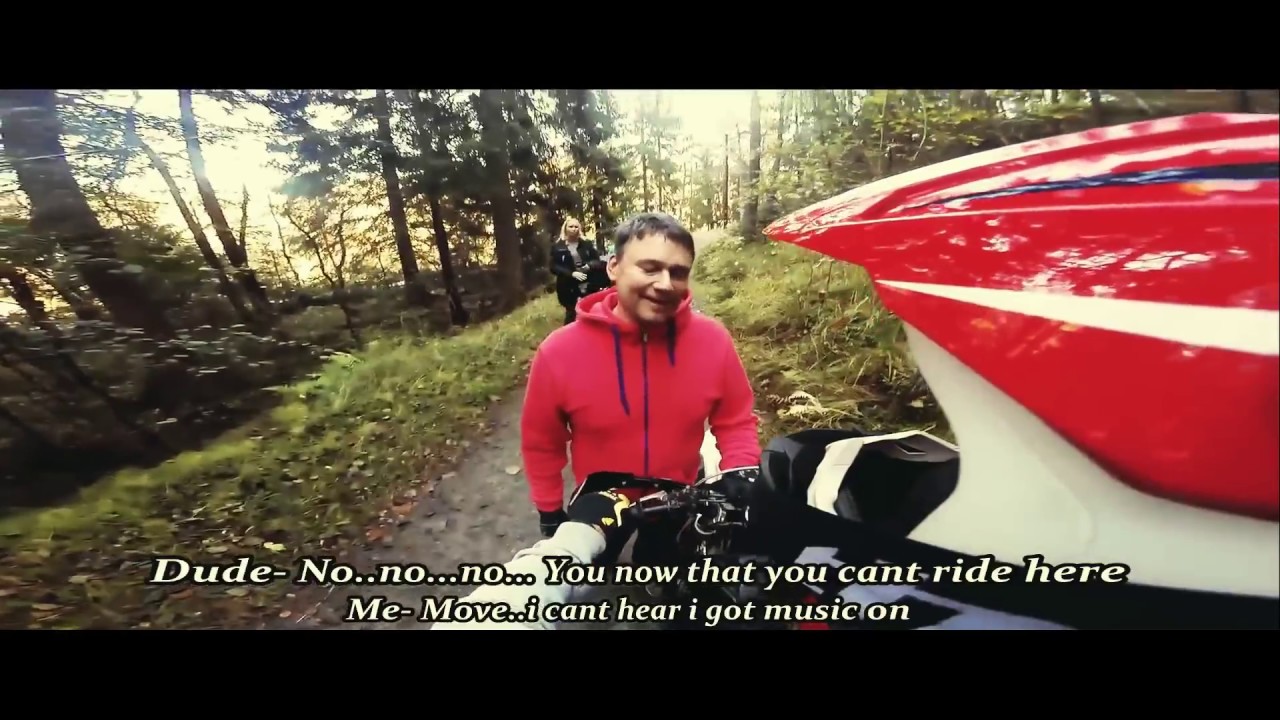 North enduro vs POLICE/angry people compilation