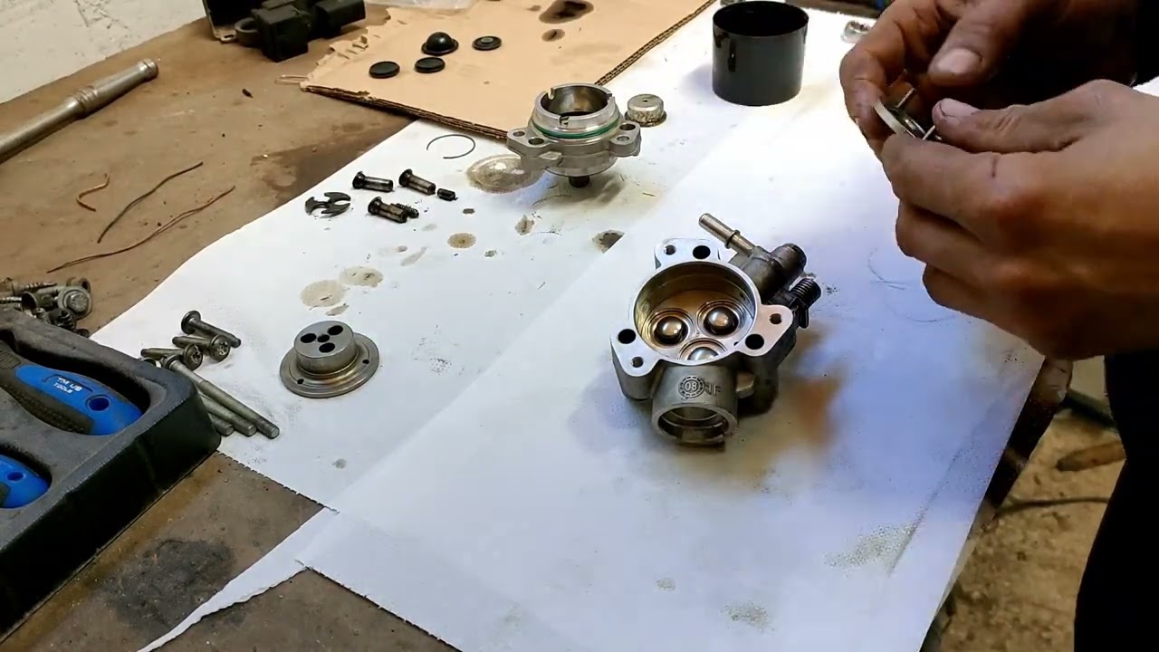 Reparacion bomba presion gasolina opel