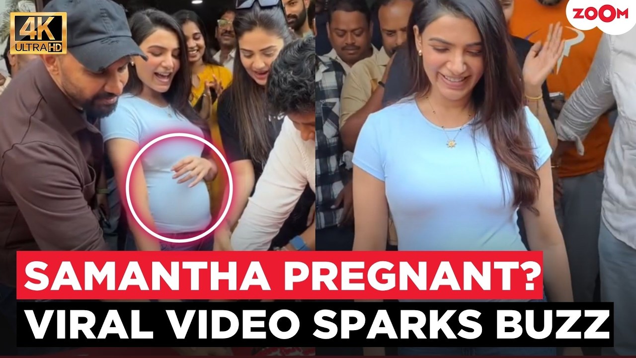 Samantha Ruth Prabhu PREGNANT? Viral video with husband Raj Nidimoru sparks pregnancy speculation