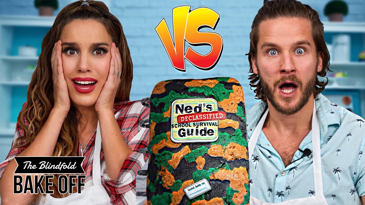 Ned from Ned's Declassified CHALLENGES Kim Possible to VEGAN BAKE OFF