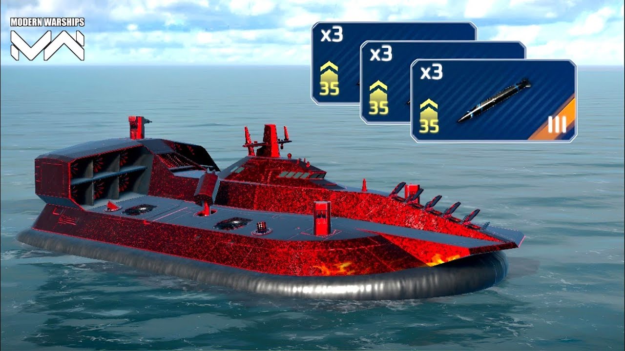 Pan Spatial Zeus With 3x Mako Quick Reload Missile - Modern Warships Gameplay