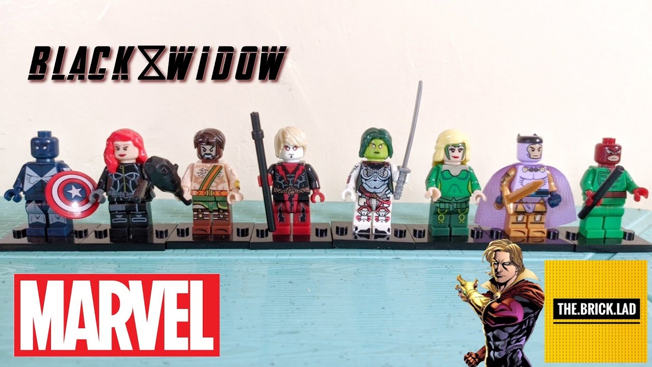 LEGO Adam Warlock Gamora Hercules Vance Astro Black Widow Unofficial POGO PG8108