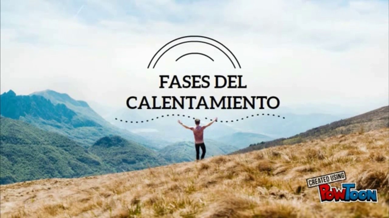El calentamiento (definición, objetivos y fases) Video Powtoon. Educación Física