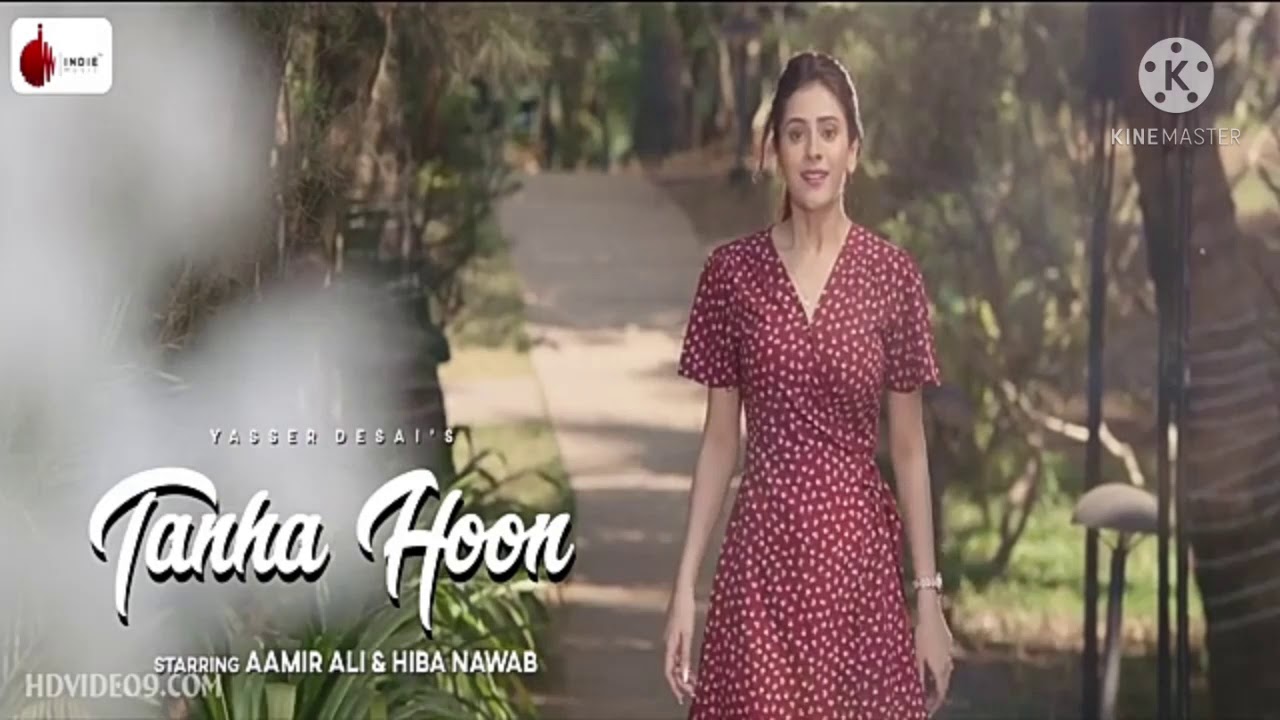 Tanha Hoon Video Song  Starring Amir Ali n Hiba Nawab