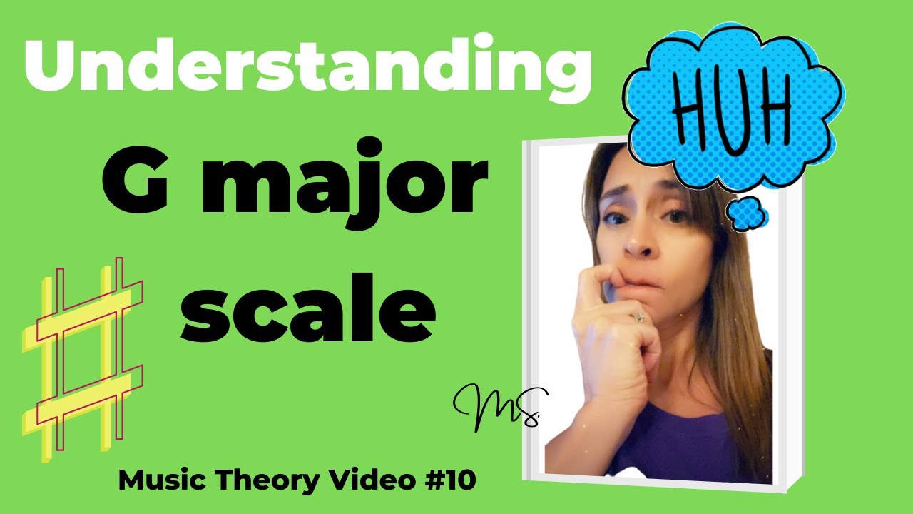 Drawing G major scale