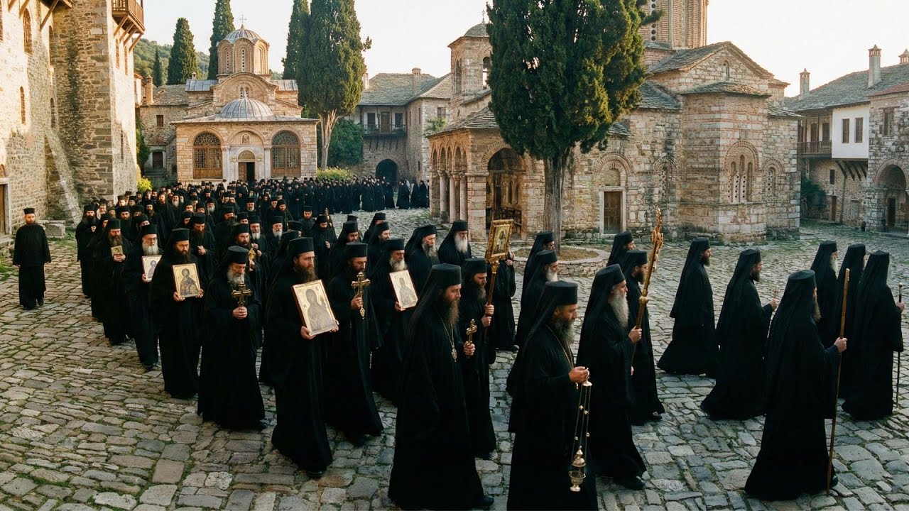 Древняя Рождественская молитва на Афоне. Открой своё сердце Богу