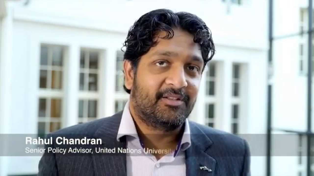 FriEnt Interview with Rahul Chandran, UN University, Centre for Policy Research