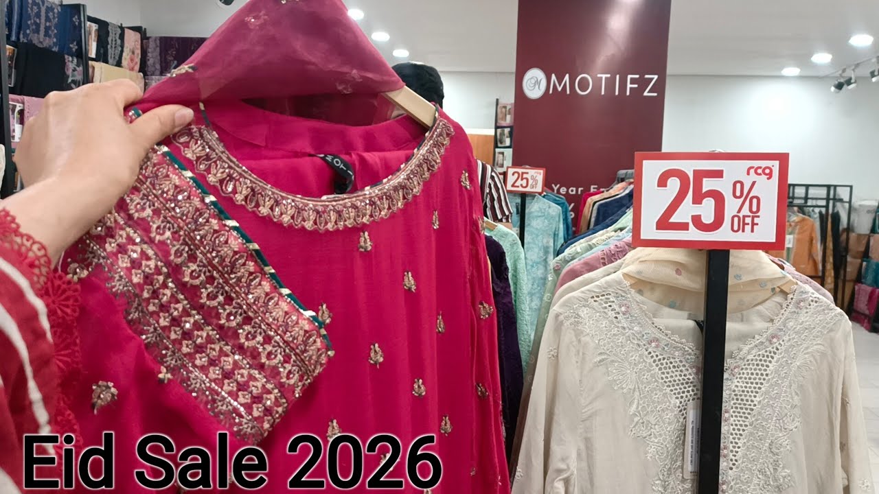 Motifz Eid💫 Sale Flat 25%Off 🔥 Motifz New Collection On Sale 2026❣️ Motifz Sale Today 