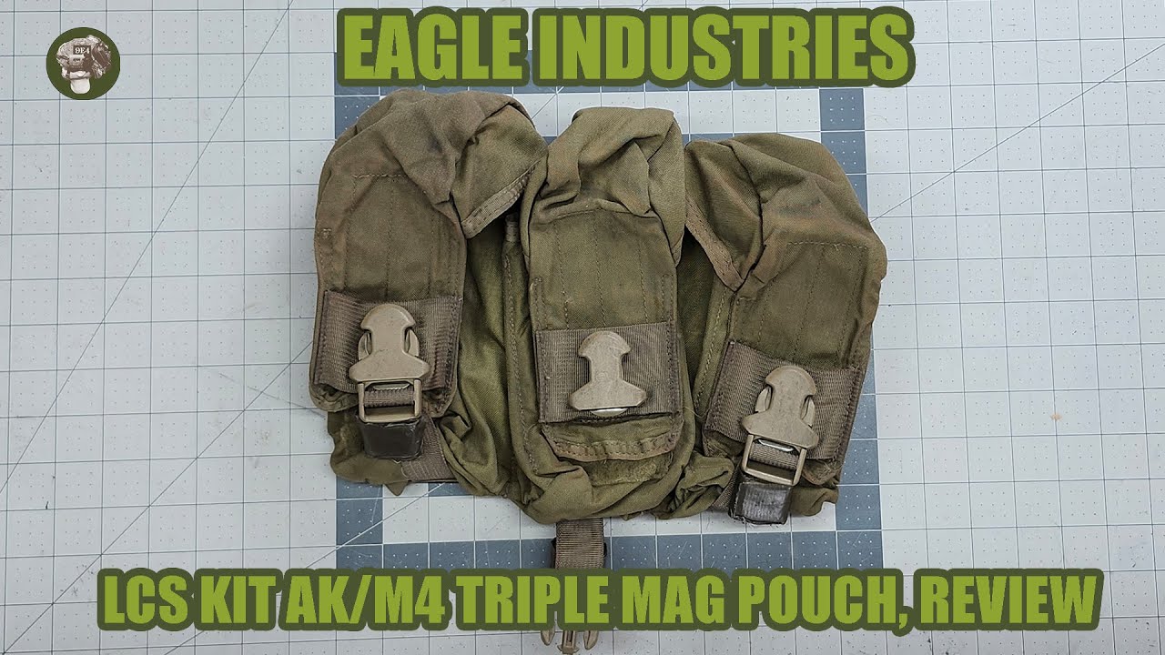 Обзор набора Eagle Industries LCS Kit AK/M4 с тремя подсумками