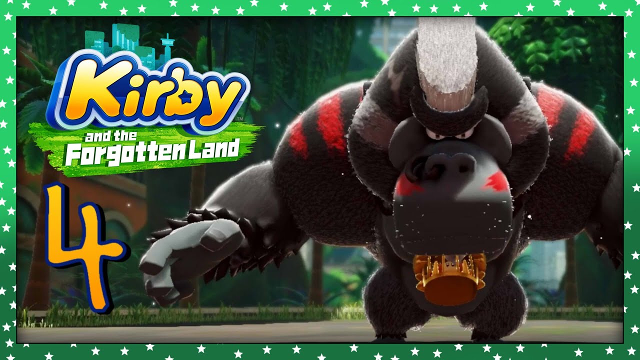 Let's Play Kirby und das vergessene Land [German] - 4 - Boss-Herausforderungen!