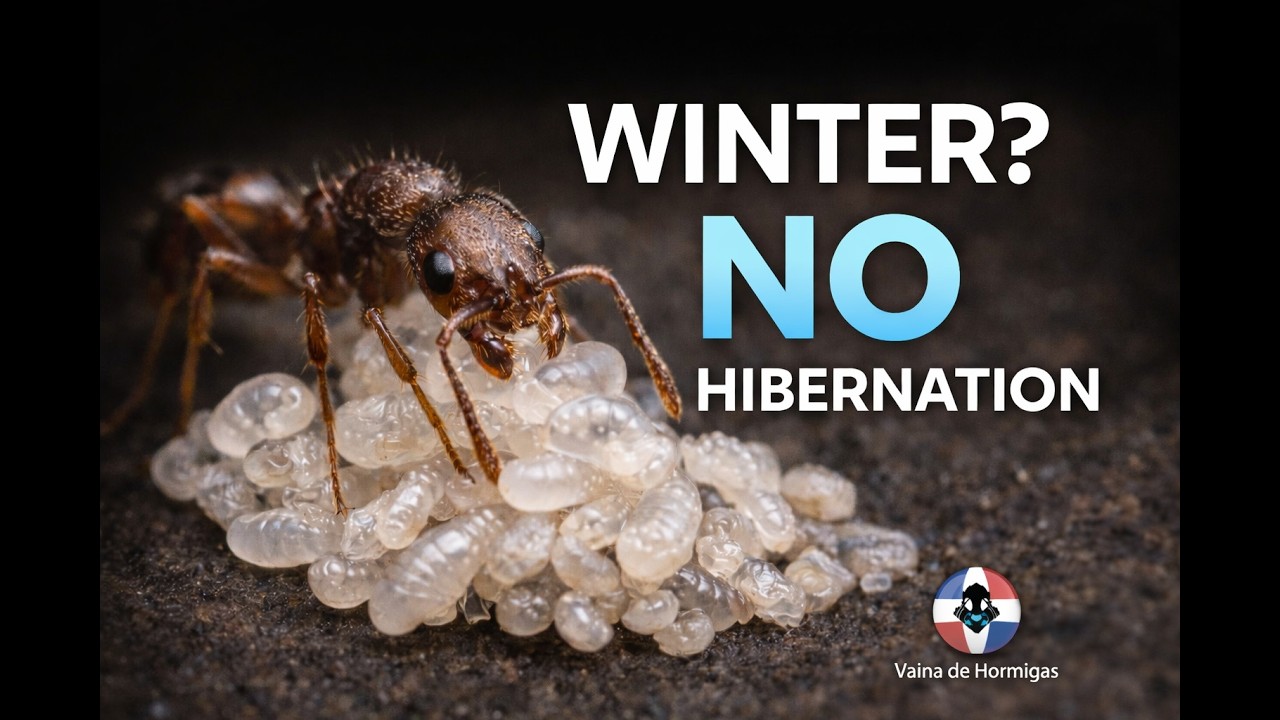 THEY REFUSED TO HIBERNATE – APHAENOGASTER RUDIS | ANT COLONY DIARIES