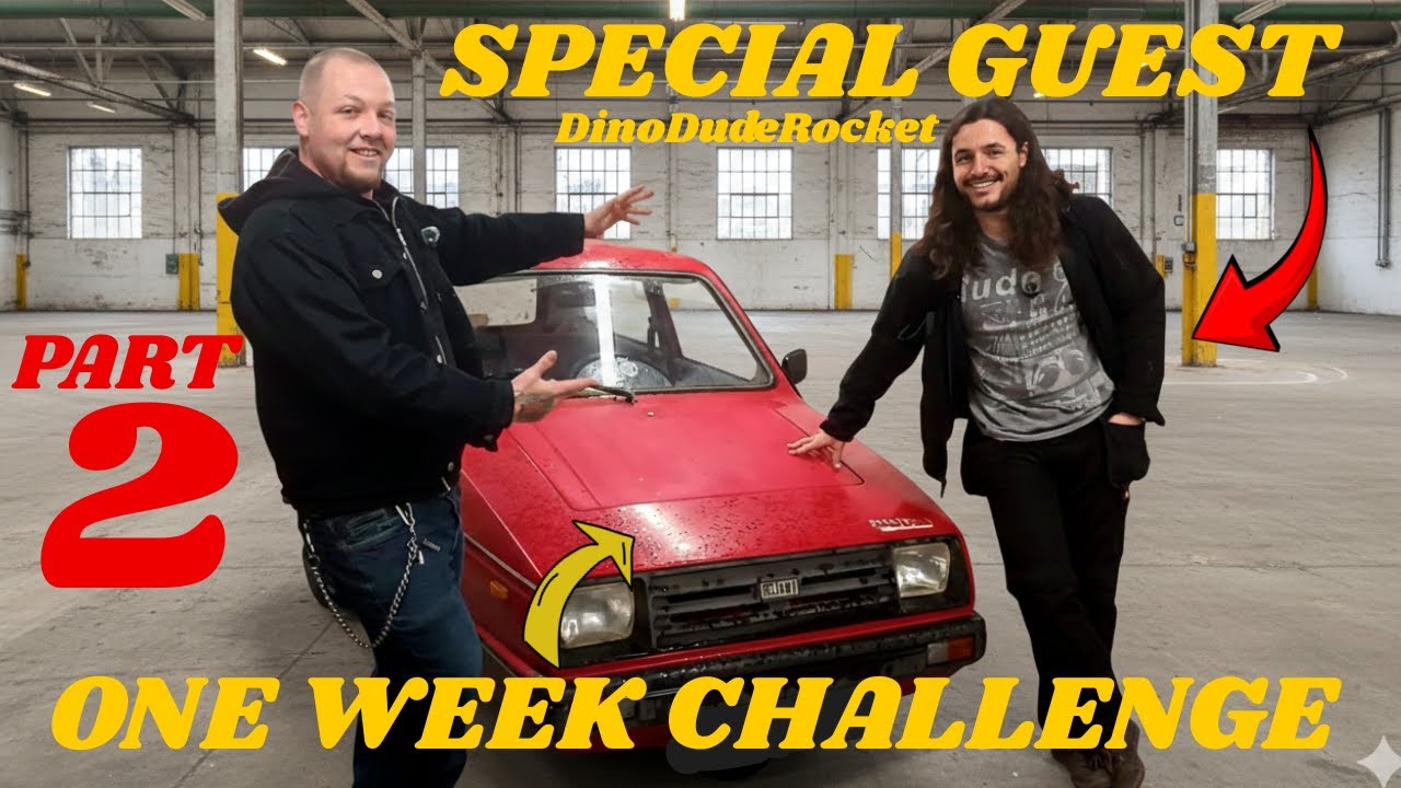 ONE WEEK CHALLENGE (PART 2) the countdown begins!