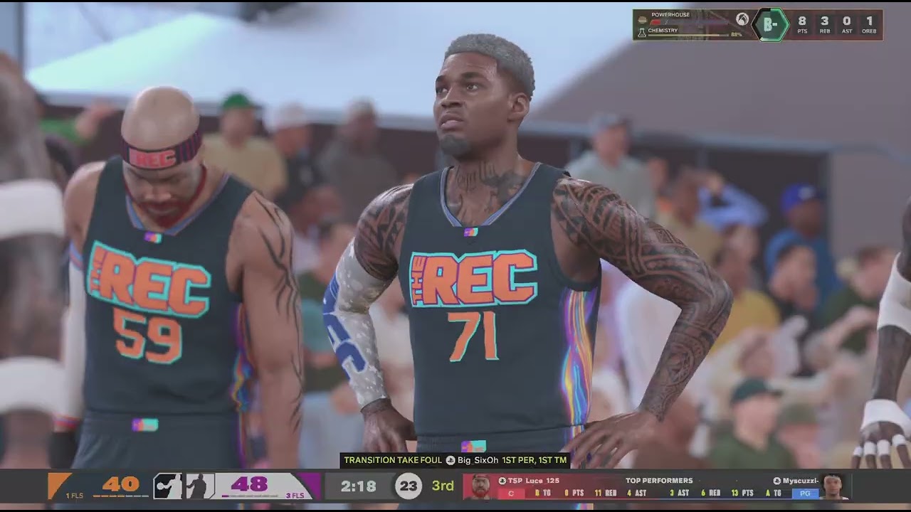 What A Double Overtime Game #NBA2K26