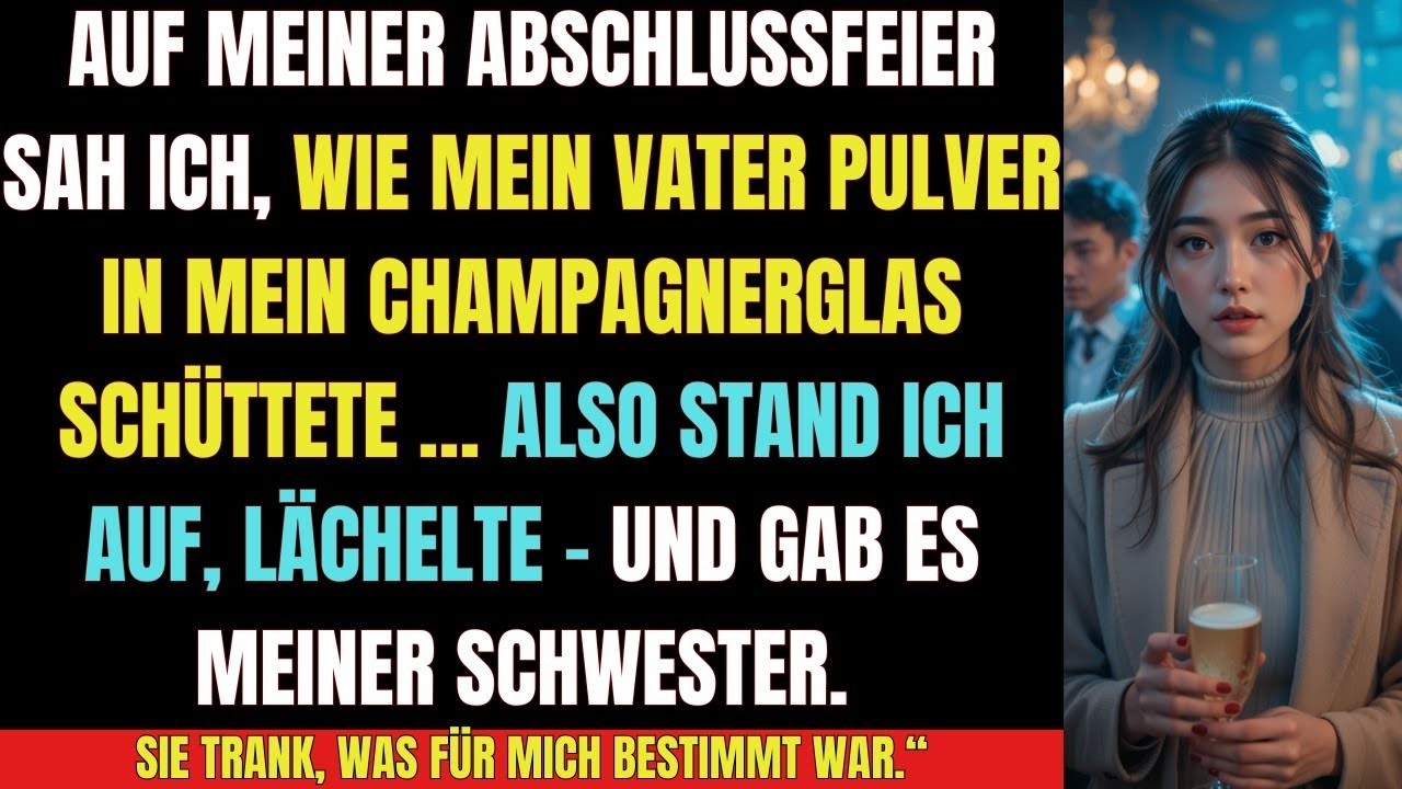 👉 „Meine Eltern wollten mich auf meiner Abschlussfeier VERGIFTEN… doch ich überlebte“