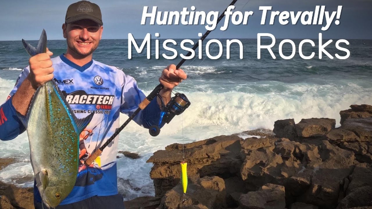 Beautiful Bluefin Trevally caught at Mission Rocks - Cape Vidal