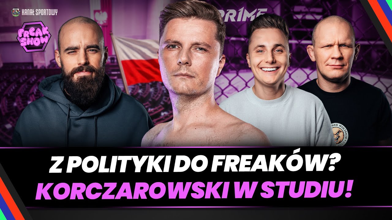 FREAK SHOW: KORCZAROWSKI W STUDIU! Z POLITYKI DO FREAKÓW? TURSKI, MŚCIWUJEWSKI, PASTERNAK ZAPRASZAJĄ