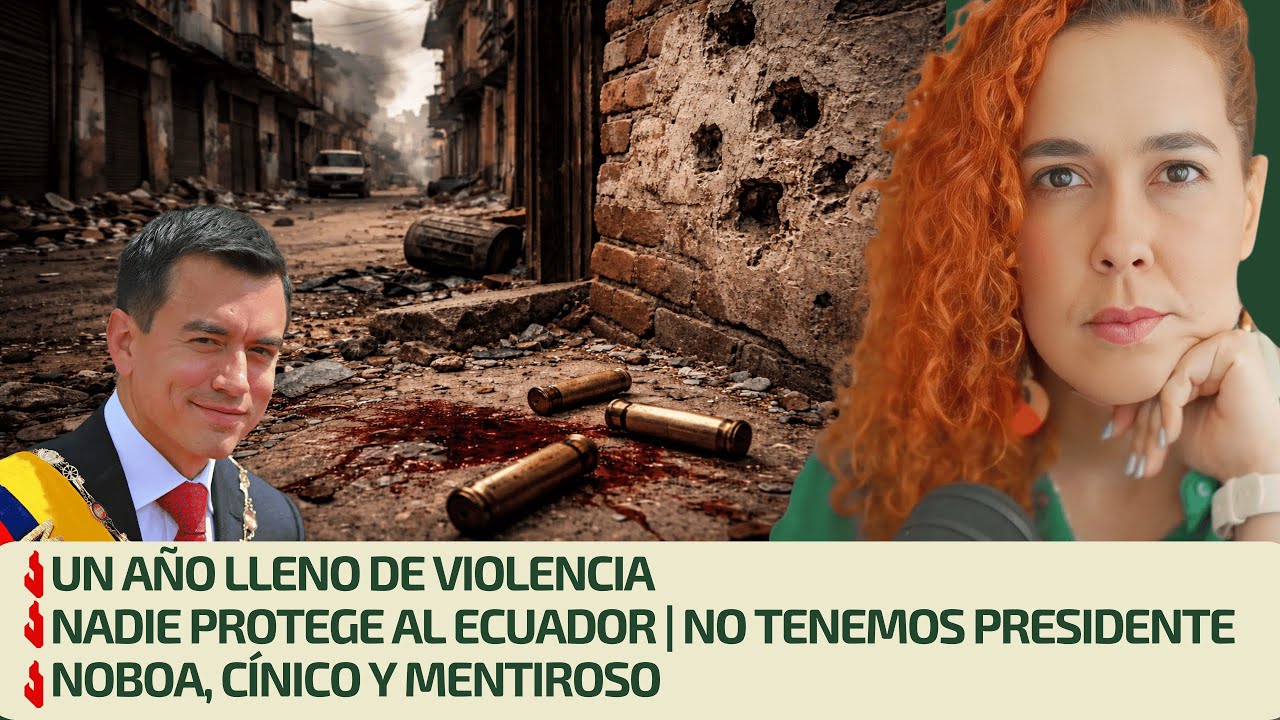 Un año lleno de violencia | Video de militares causa indignación | Noboa, cínico y mentiroso