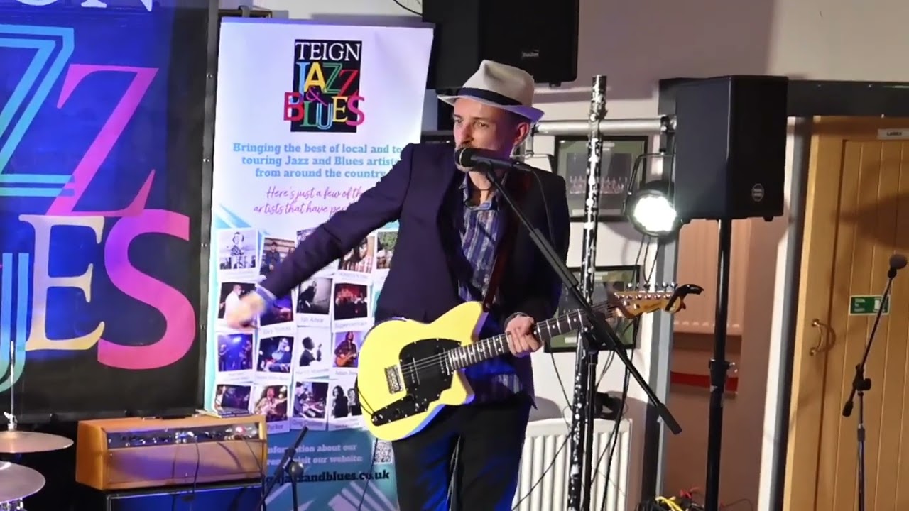 The Paul Garner Band at 'Blues By The Teign' Festival, Teignmouth 2nd August 2025