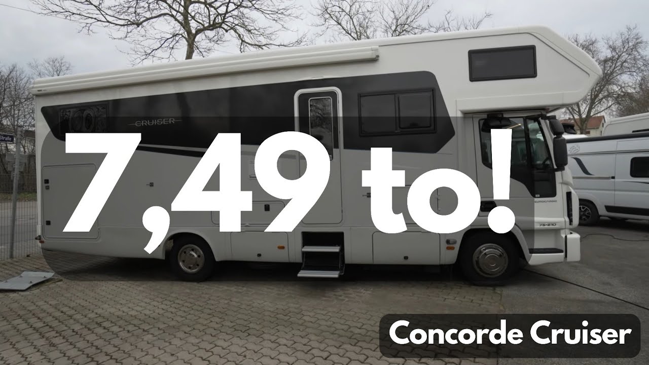 Gebrauchtes gepflegtes Wohnmobil in gute Hände abzugeben: Concorde Cruiser A894 L 2017. B-FS mgl.
