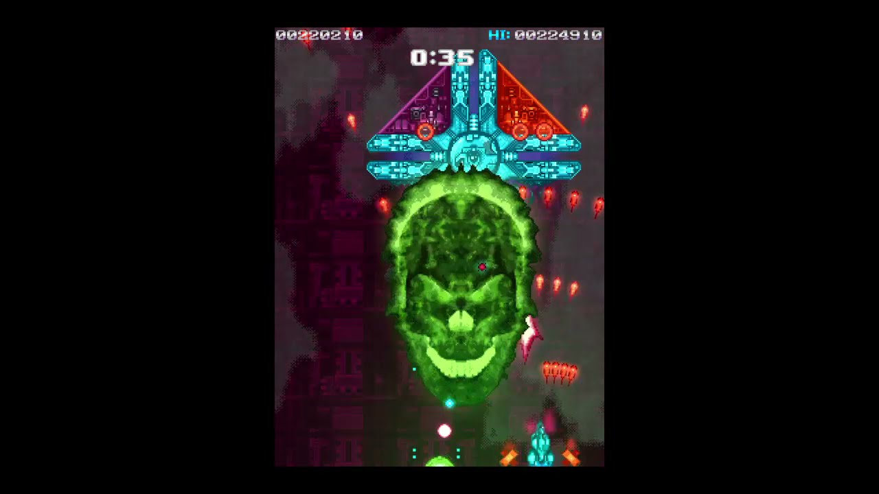 Crisis Wing time attack mode 300220pts