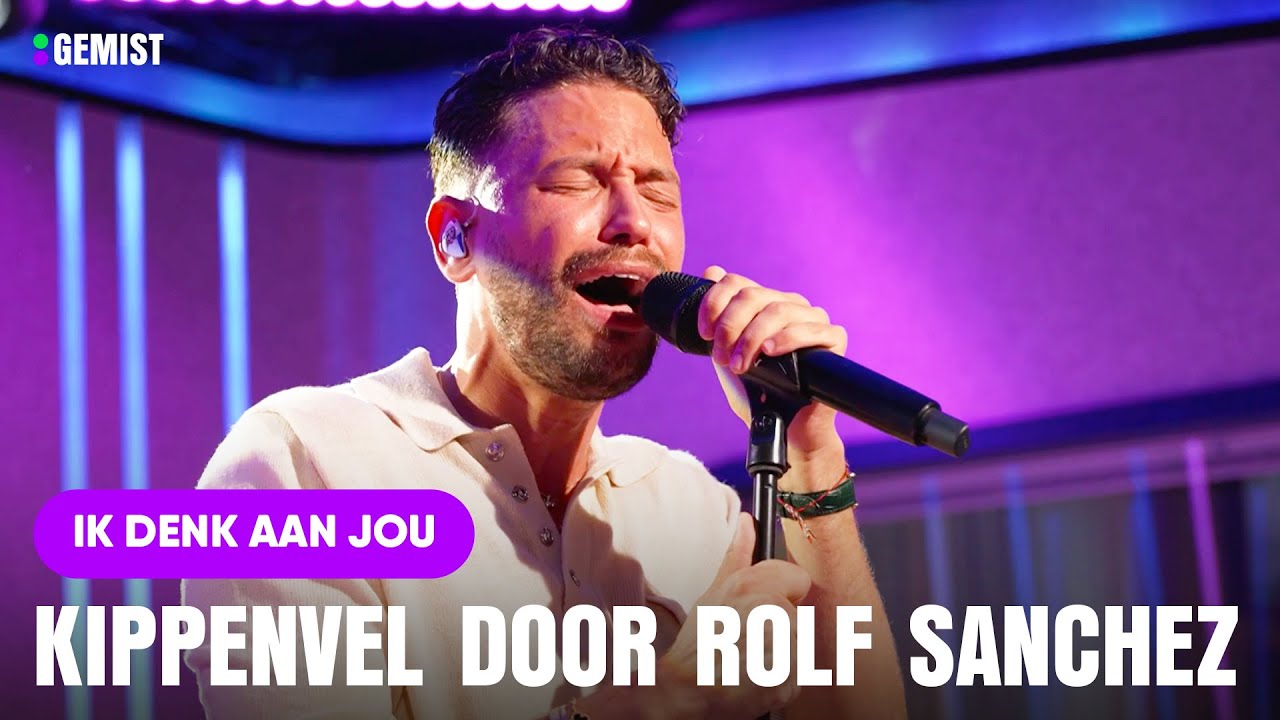 Rolf Sanchez laat gevoelige kant zien met Ik Denk Aan Jou 💚💜 | 538 Gemist