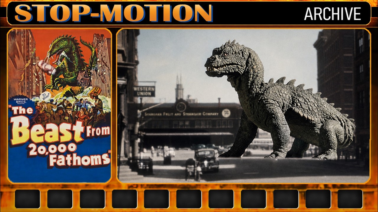 The Beast from 20000 Fathoms (1953) Stop-Motion shots