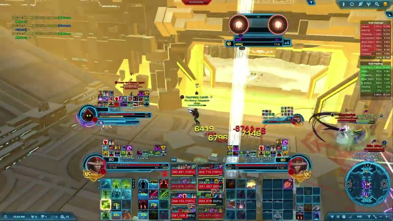 SWTOR PvP | BODYGUARD Healing | Not Letting My Team Die