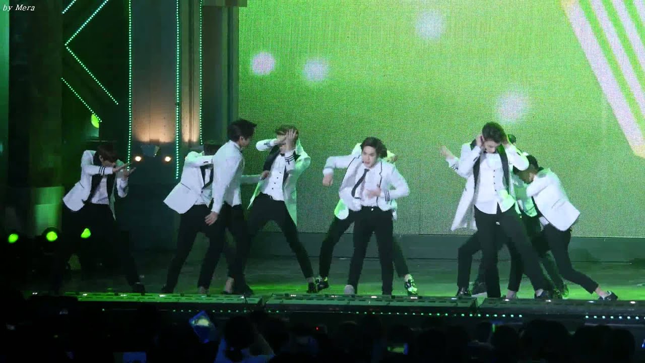 141221 EXO 중독(Overdose) [전체]직캠 (sbs가요대전) by Mera