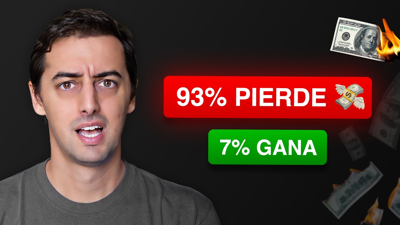 Por qué el 93% pierde dinero al invertir (y cómo estar en el 7%)