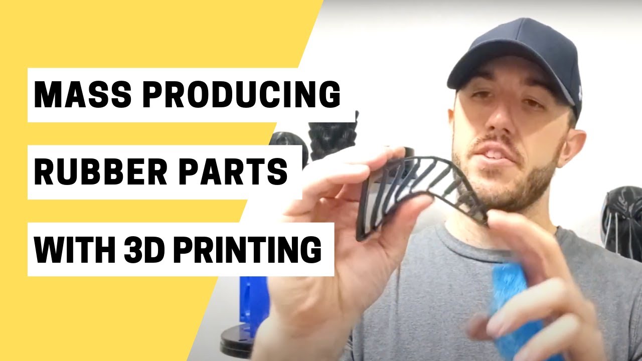 Mass Producing Rubber Parts with 3D Printing