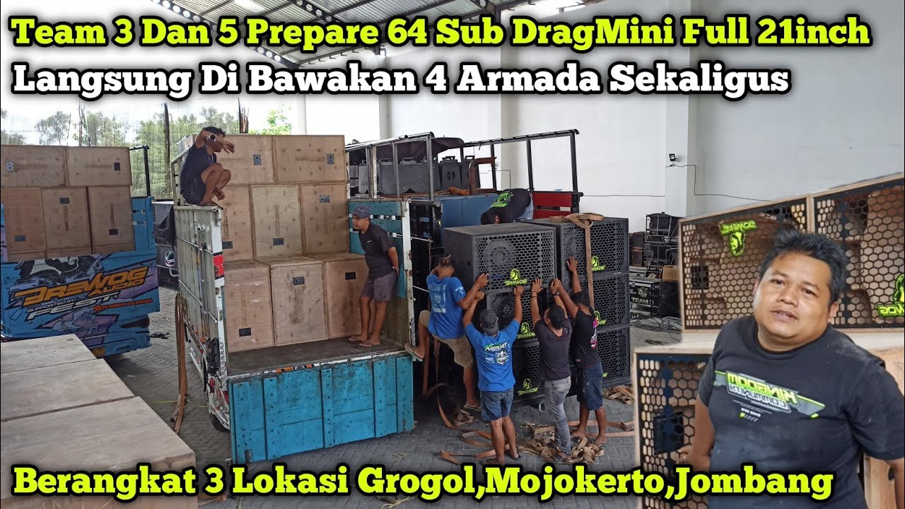 Prepare 64 Sub Full DragMini😱Team 3 Dan 5 Prepare Ke 3 Lokasi Bawa Full DragMini Dan 4 Armada