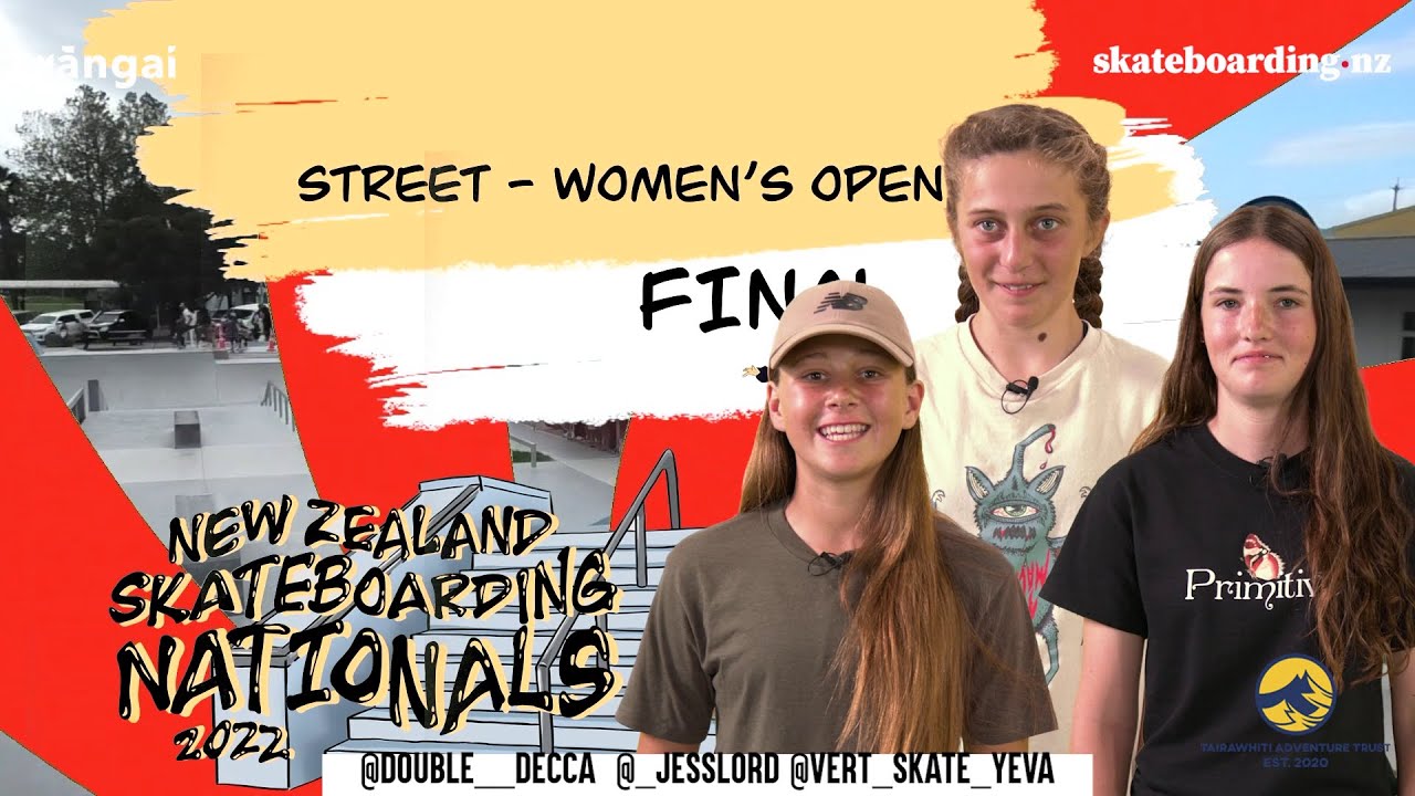 Women’s Skateboard Street: FINALS | NZ SKATE NATIONALS 22