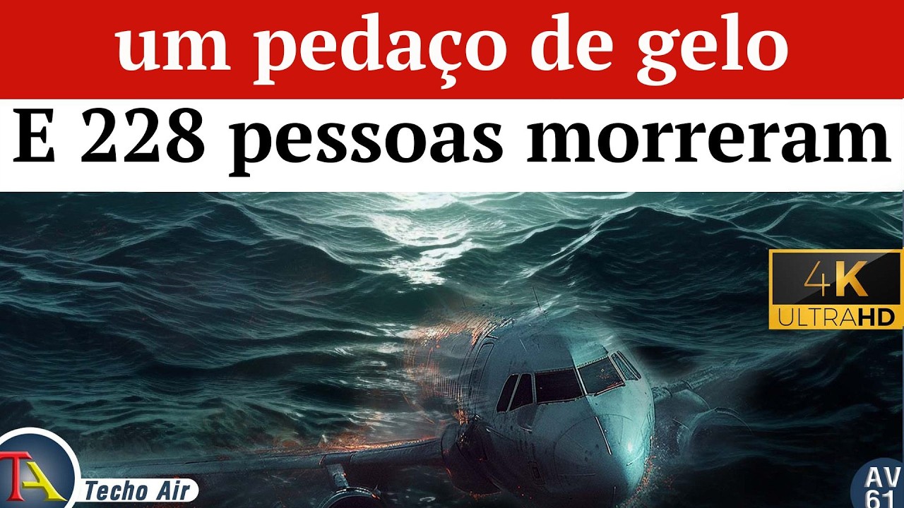 Três pilotos não aguentaram o avião | Desastre do voo 447 da Air France.