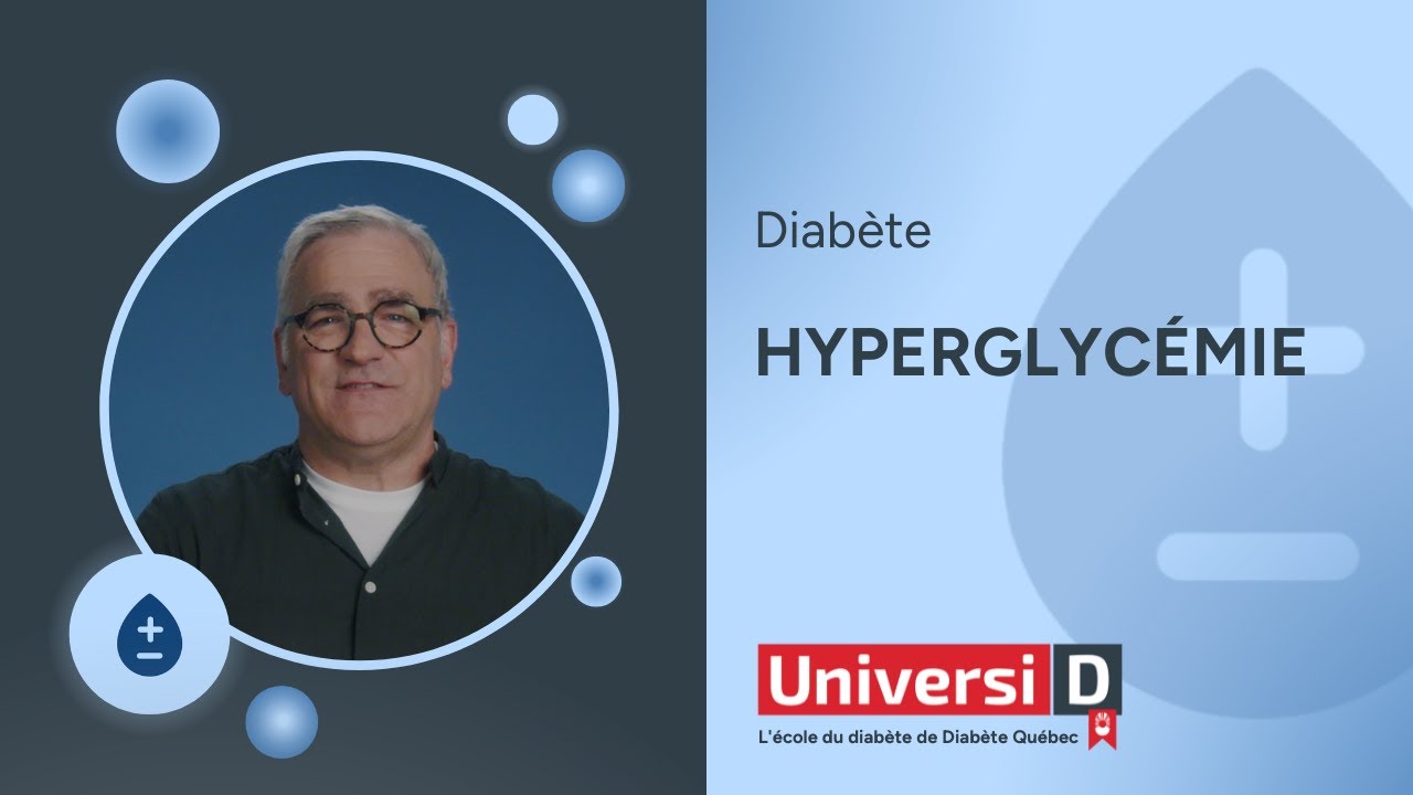 L'hyperglycémie (glycémie haute) et le diabète