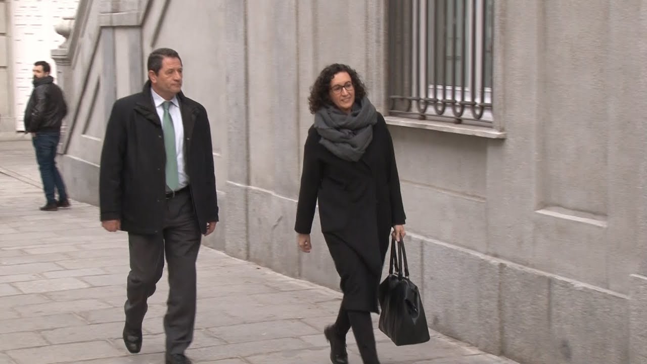 Marta Rovira arriba a declarar al Tribunal Suprem