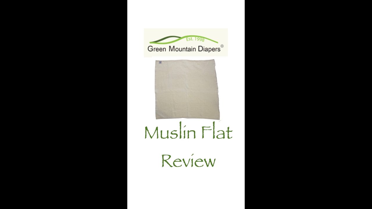 Green Mountain Diaper Muslin Flat Review