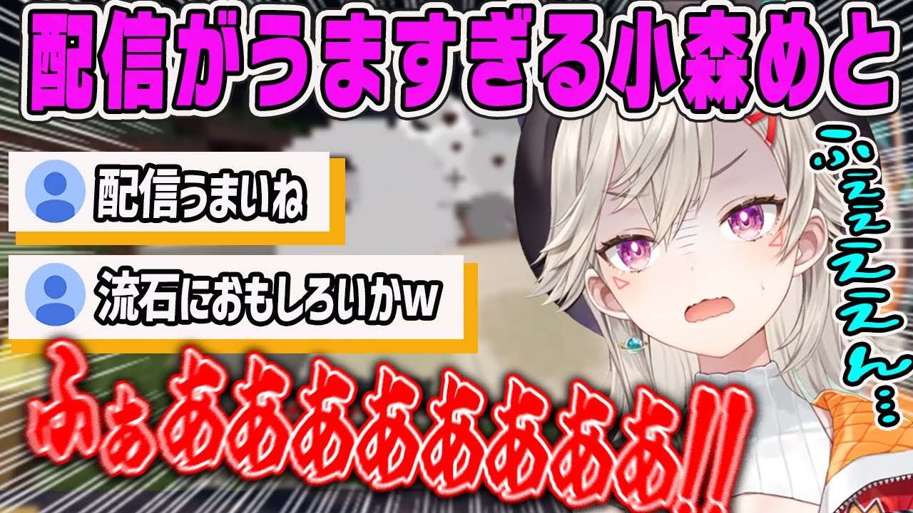 【小森めと】夏祭りで建築がんばるも撮れ高を作ってしまい配信を褒められるめっさんダイジェスト【ぶいすぽマイクラ夏祭り】