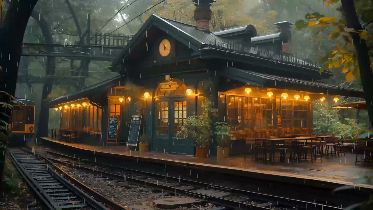 Train Station Cafe - Jazz Hiphop Chillhop Mix