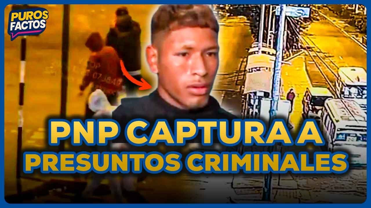 Crimen en San Juan de Lurigancho: PNP captur&oacute; a los cuatro presuntos autores | SEGMENTO #PurosFactos