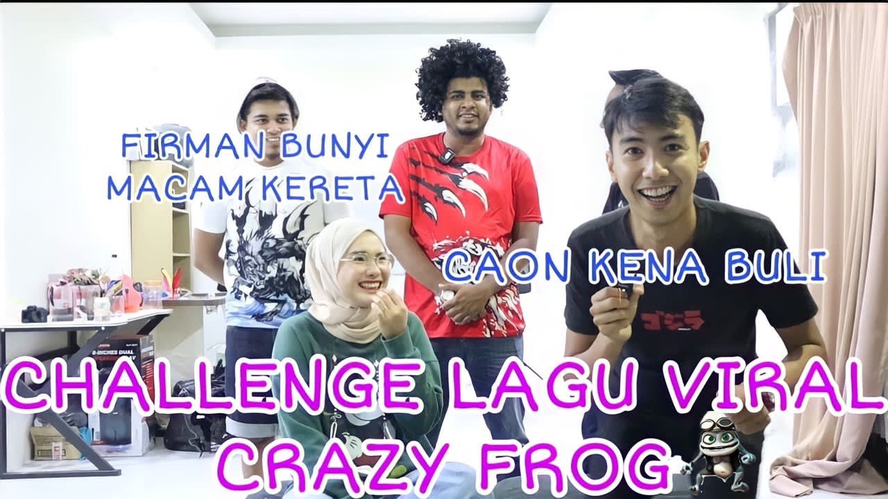 Challenge Lagu Viral Cr4zy Frog 